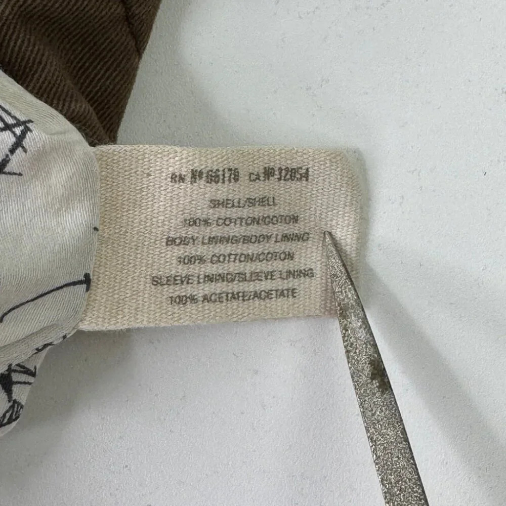 Anthropologie Daughters of the Liberation Khaki Barn Chore Utility Coat - Picture 8 of 9